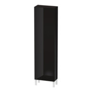 Duravit Hochschrank L-Cube 50x24,3x176cm, Tür re, schwarz Hochglanz
