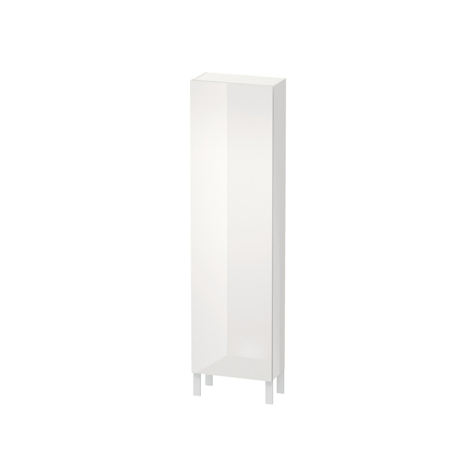 Duravit Hochschrank L-Cube 50x24,3x176cm, Tür re, weiß Hochglanz