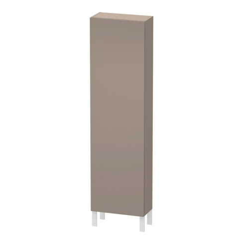 Duravit Hochschrank L-Cube 50x24,3x176cm, Tür rechts, basalt matt