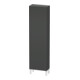 Duravit Hochschrank L-Cube 50x24,3x176cm, Tür rechts, graphit matt-1