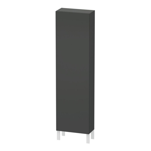 Duravit Hochschrank L-Cube 50x24,3x176cm, Tür rechts, graphit matt