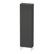 Duravit Hochschrank L-Cube 50x24,3x176cm, Tür rechts, graphit matt