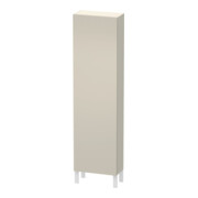 Duravit Hochschrank L-Cube 50x24,3x176cm, Tür rechts, taupe matt
