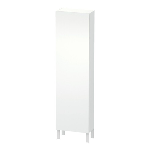 Duravit Hochschrank L-Cube 50x24,3x176cm, Tür rechts, weiß matt