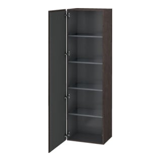 Duravit Hochschrank L-Cube 50x36,3x176cm, Tür li, Ei dkl. gebürstet