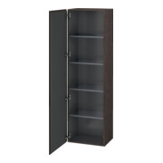 Duravit Hochschrank L-Cube 50x36,3x176cm, Tür li, Ei dkl. gebürstet