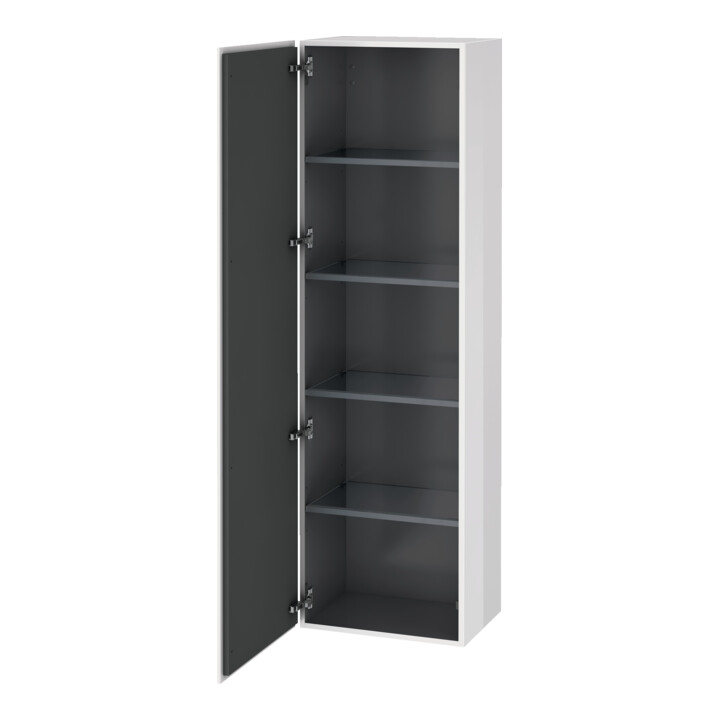 Duravit Hochschrank L-Cube 50x36,3x176cm, Tür li, eiche marmoriert
