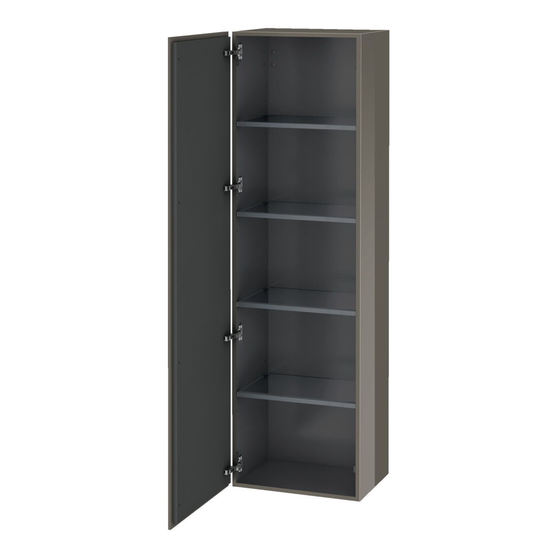 Duravit Hochschrank L-Cube 50x36,3x176cm, Tür li, flan. Gr hgl