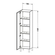 Duravit Hochschrank L-Cube 50x36,3x176cm, Tür li, flan. Gr hgl-4