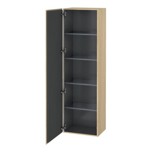 Duravit Hochschrank L-Cube 50x36,3x176cm, Tür li, mediterane eiche