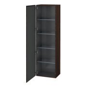 Duravit Hochschrank L-Cube 50x36,3x176cm, Tür li, Nussb gebürstet