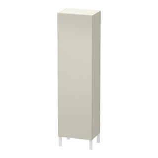 Duravit Hochschrank L-Cube 50x36,3x176cm, Tür li, taupe supermatt