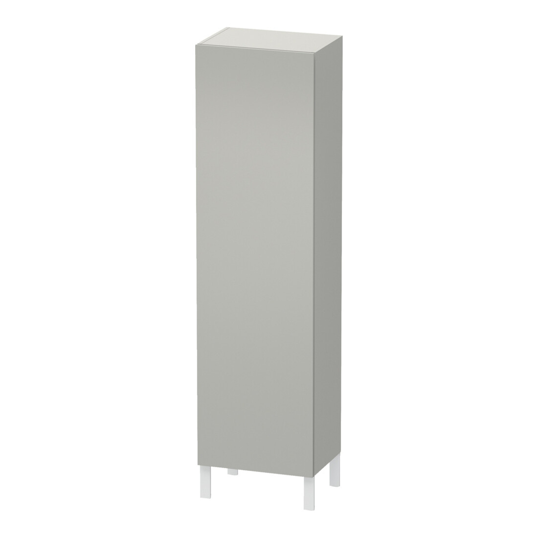 Duravit Hochschrank L-Cube 50x36,3x176cm, Tür links, betongrau matt