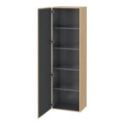 Duravit Hochschrank L-Cube 50x36,3x176cm, Tür links, Eiche natur