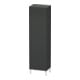 Duravit Hochschrank L-Cube 50x36,3x176cm, Tür links, graphit matt-1
