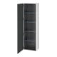 Duravit Hochschrank L-Cube 50x36,3x176cm, Tür links, nussbaum natur