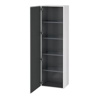 Duravit Hochschrank L-Cube 50x36,3x176cm, Tür links, weiß Hochglanz