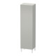 Duravit Hochschrank L-Cube 50x36,3x176cm, Tür re, betongrau matt-1
