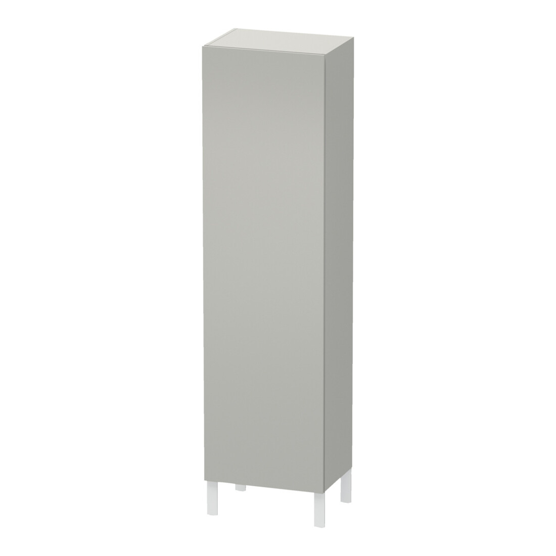 Duravit Hochschrank L-Cube 50x36,3x176cm, Tür re, betongrau matt