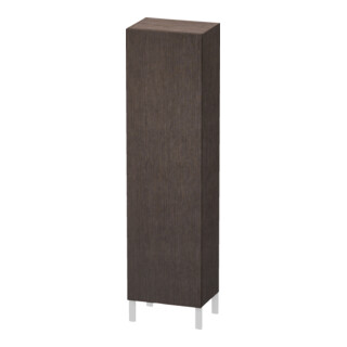 Duravit Hochschrank L-Cube 50x36,3x176cm, Tür re, Ei dkl. gebürstet