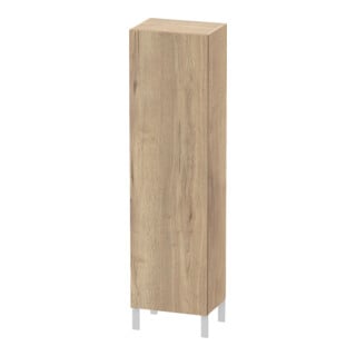 Duravit Hochschrank L-Cube 50x36,3x176cm, Tür re, eiche marmoriert