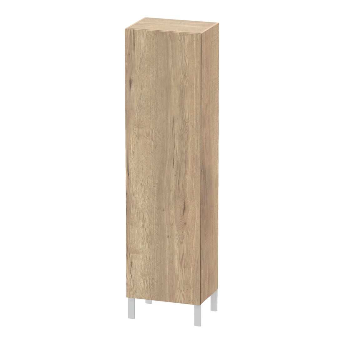 Duravit Hochschrank L-Cube 50x36,3x176cm, Tür re, eiche marmoriert