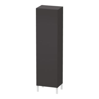 Duravit Hochschrank L-Cube 50x36,3x176cm, Tür re, graphit supermatt