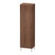 Duravit Hochschrank L-Cube 50x36,3x176cm, Tür re, nussbaum dunkel-1