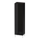 Duravit Hochschrank L-Cube 50x36,3x176cm, Tür re, schwarz Hochglanz-1
