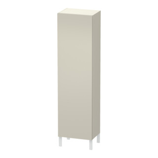 Duravit Hochschrank L-Cube 50x36,3x176cm, Tür re, taupe supermatt