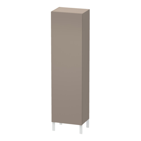 Duravit Hochschrank L-Cube 50x36,3x176cm, Tür rechts, basalt matt