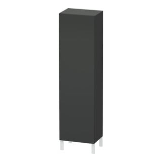 Duravit Hochschrank L-Cube 50x36,3x176cm, Tür rechts, graphit matt