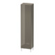 Duravit Hochschrank L-Cube indiv., Tür re, flannel grey Hochglanz-1