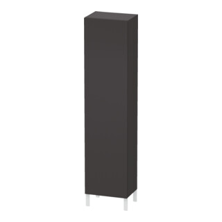 Duravit Hochschrank L-Cube indiv., Tür rechts, graphit supermatt