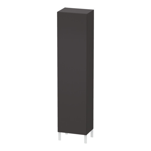 Duravit Hochschrank L-Cube indiv., Tür rechts, graphit supermatt