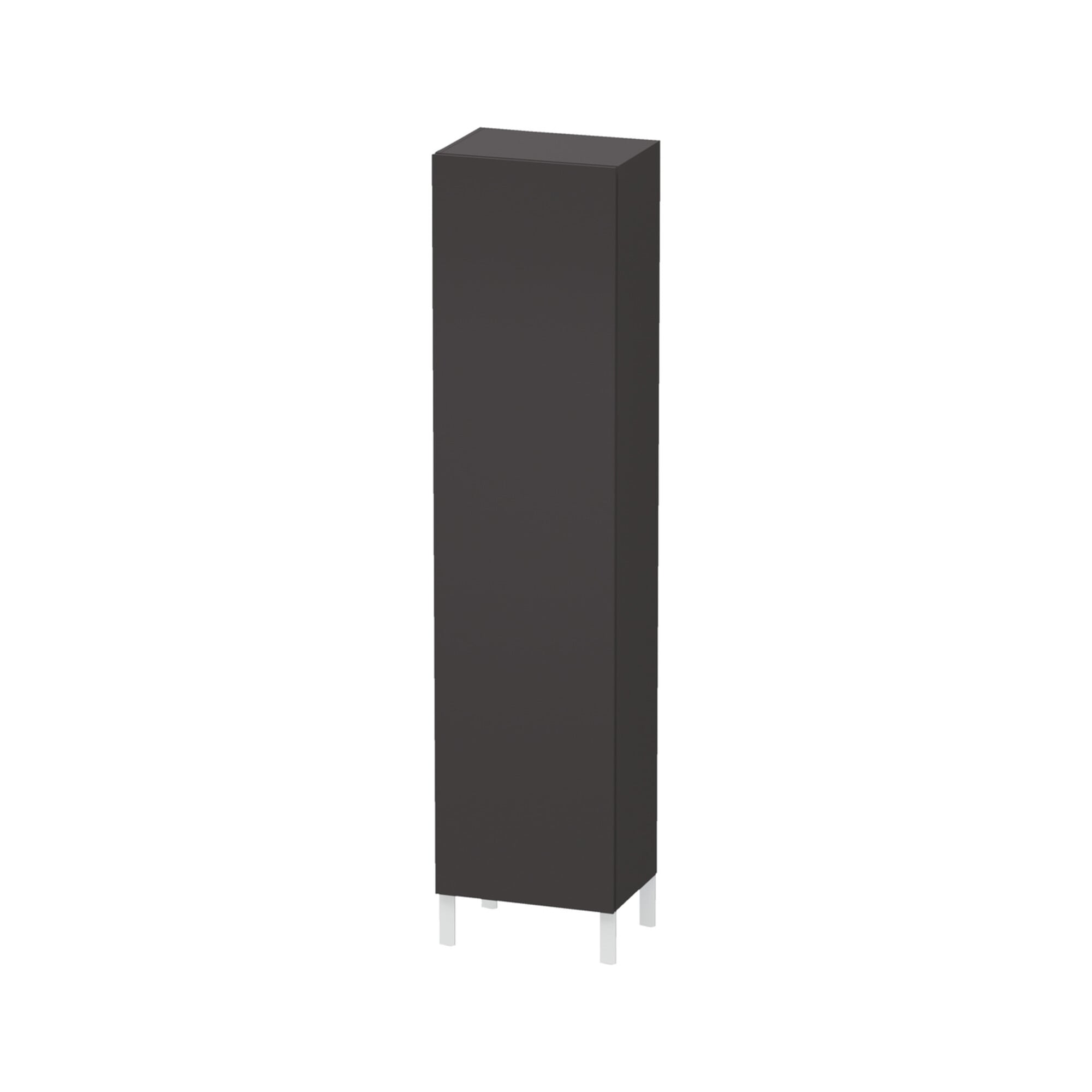 Duravit Hochschrank L-Cube indiv., Tür rechts, graphit supermatt
