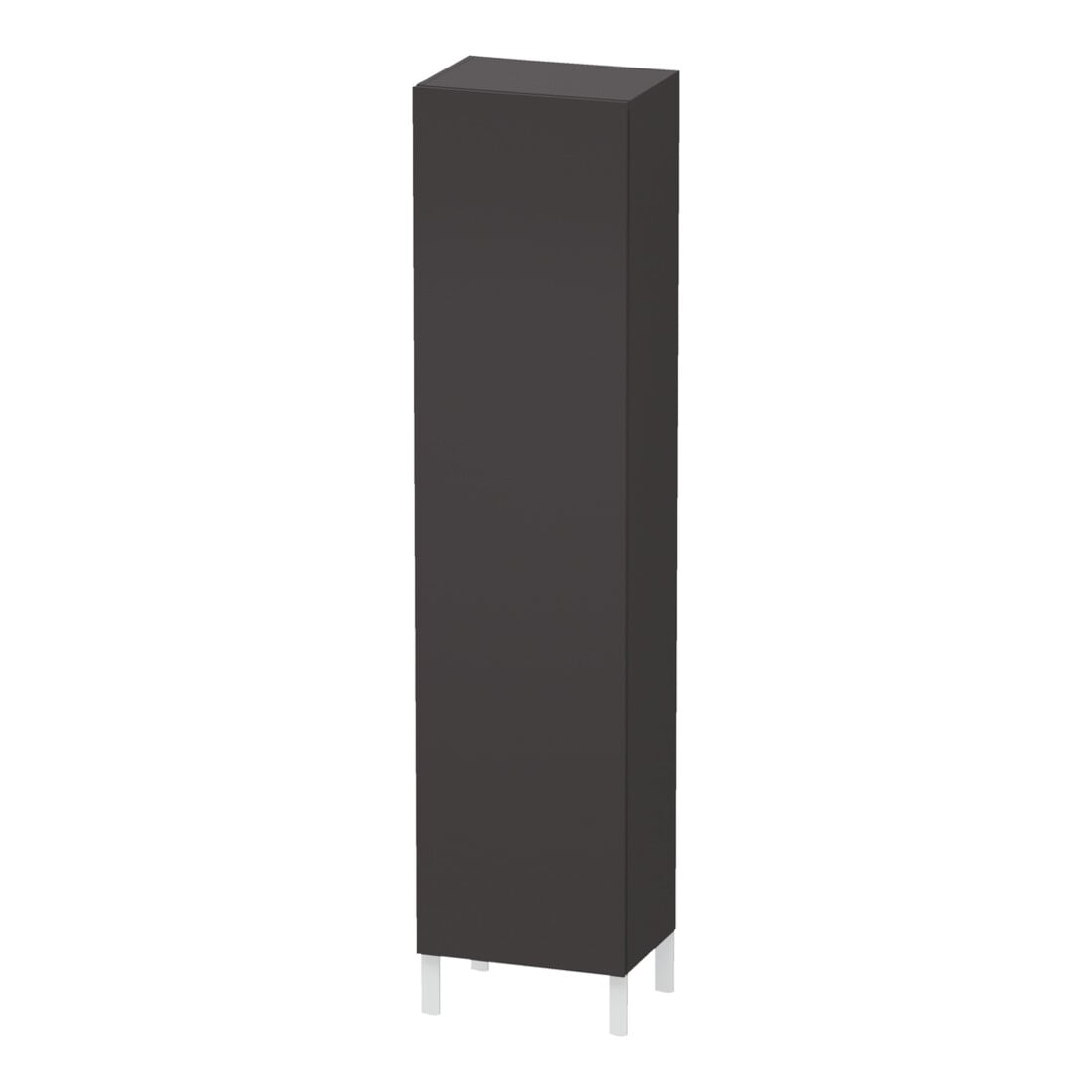 Duravit Hochschrank L-Cube indiv., Tür rechts, graphit supermatt