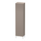 Duravit Hochschrank L-Cube individual, Tür links, basalt matt-1