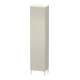 Duravit Hochschrank L-Cube individual, Tür links, taupe matt-1