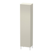 Duravit Hochschrank L-Cube individual, Tür links, taupe matt