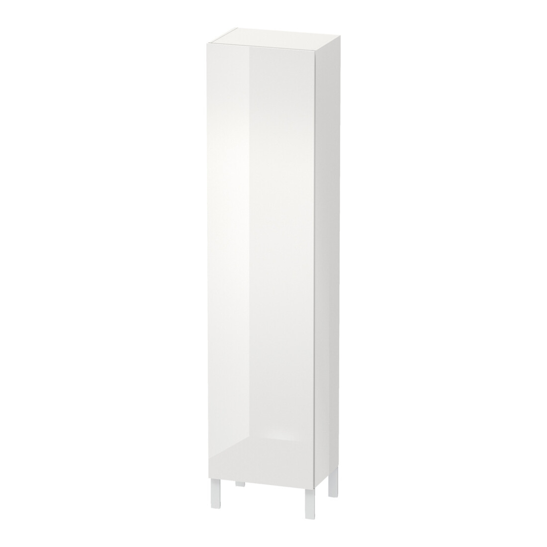 Duravit Hochschrank L-Cube individual, Tür links, weiß Hochglanz