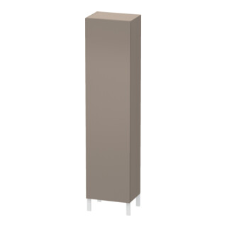 Duravit Hochschrank L-Cube individual, Tür rechts, basalt matt