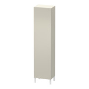 Duravit Hochschrank L-Cube individual, Tür rechts, taupe supermatt
