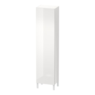 Duravit Hochschrank L-Cube individuel, porte gauche, blanc brillant