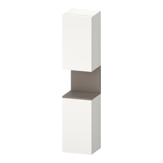 Duravit Hochschrank Qatego 40x36x1760cm, 2 T, An l, ba matt/we matt