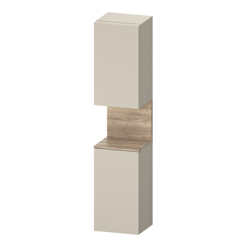 Duravit Hochschrank Qatego 40x36x1760cm, 2 T, An l, E Ma/t matt