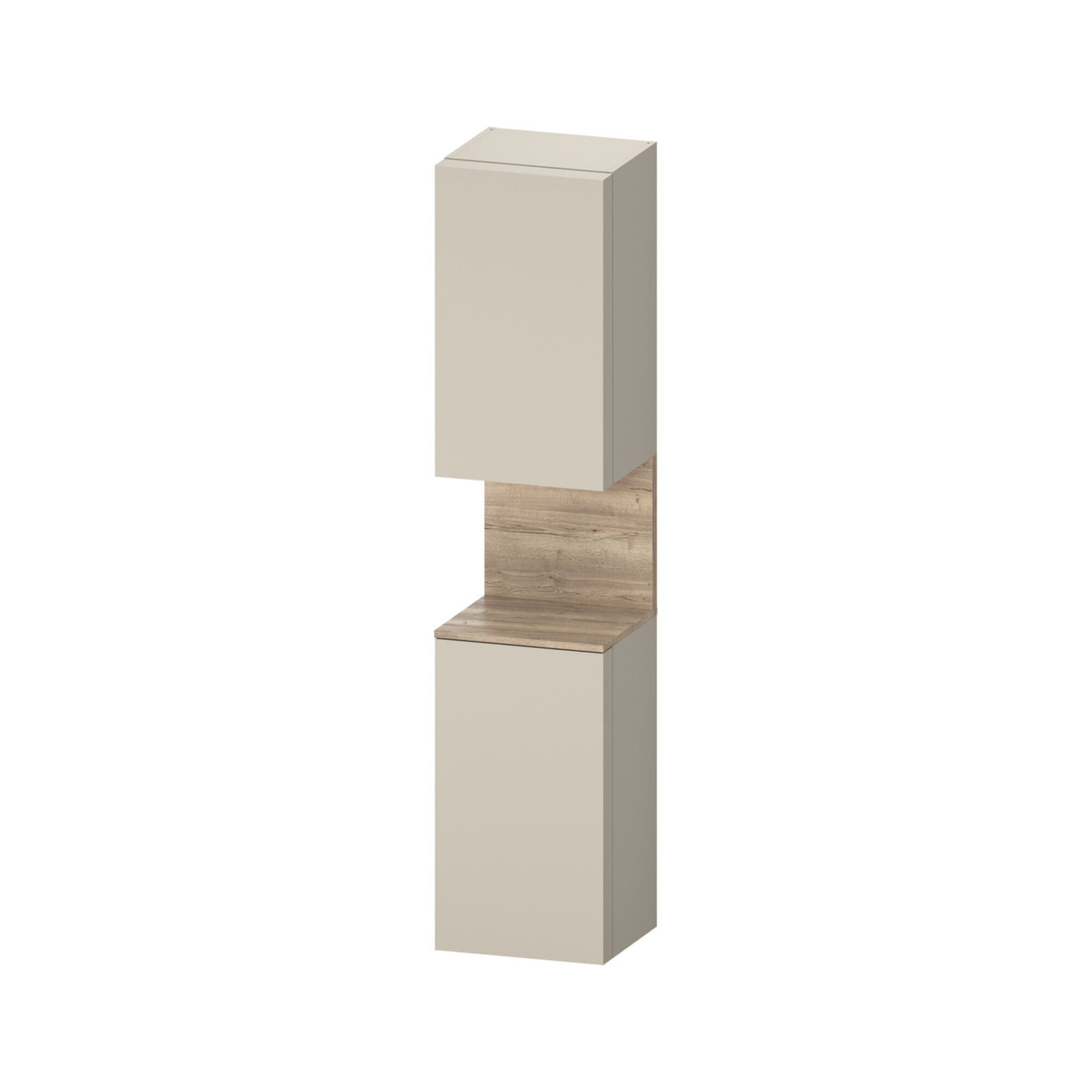 Duravit Hochschrank Qatego 40x36x1760cm, 2 T, An l, E Ma/t matt