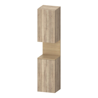 Duravit Hochschrank Qatego 40x36x1760cm, 2 T, An l, E Na/E marm.