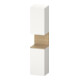 Duravit Hochschrank Qatego 40x36x1760cm, 2 T, An l, E nat/weiß matt-1
