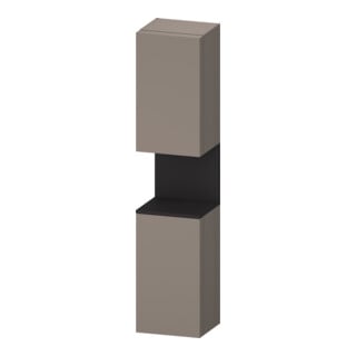 Duravit Hochschrank Qatego 40x36x1760cm, 2 T, An l, gra m/ba ma